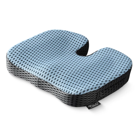 Poduszka ortopedyczna do siedzenia niebieska