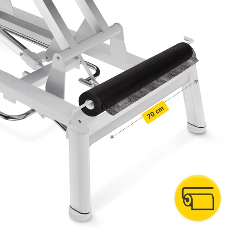 Podkład medyczny w rolce MED 70 cm x 50 m czarny