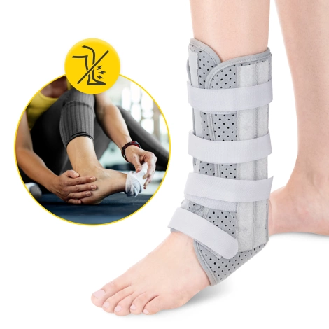 Orteza stawu skokowego z bocznym wzmocnieniem