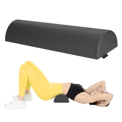 Półwałek kształtka do rehabilitacji i masażu czarna