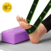 Taśma gimnastyczna do rozciągania 90 cm zielona