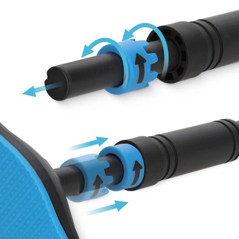 Drążek do podciągania rozporowy ULTRA niebieski