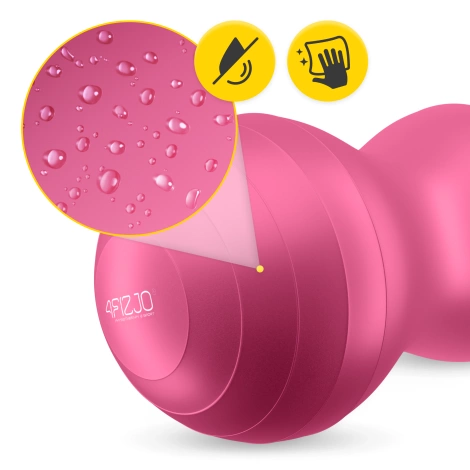 Piłka gimnastyczna PEANUT AIR BALL różowa