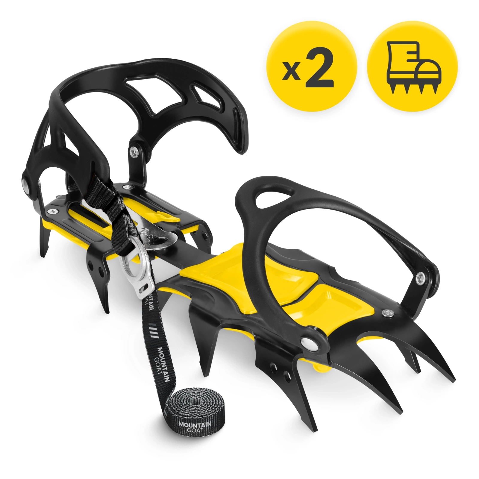 Raki koszykowe Mountain Goat STANDARD rozmiar 36-46 + pokrowiec