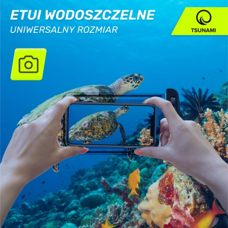 Etui wodoodporne na telefon TSUNAMI