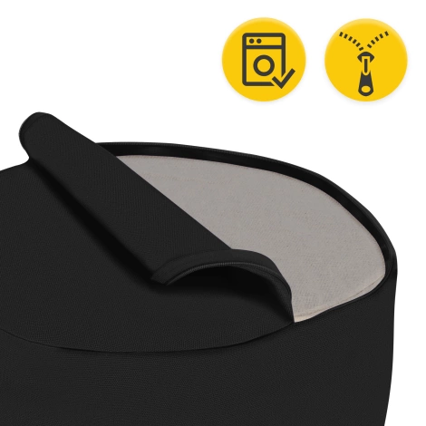 Poduszka do medytacji ZAFU okrągła czarna