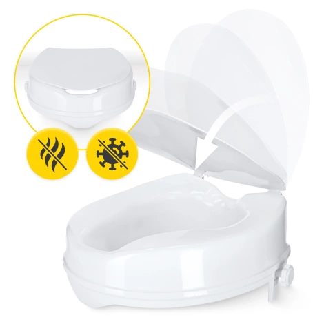 Nasadka toaletowa podwyższająca 15 cm