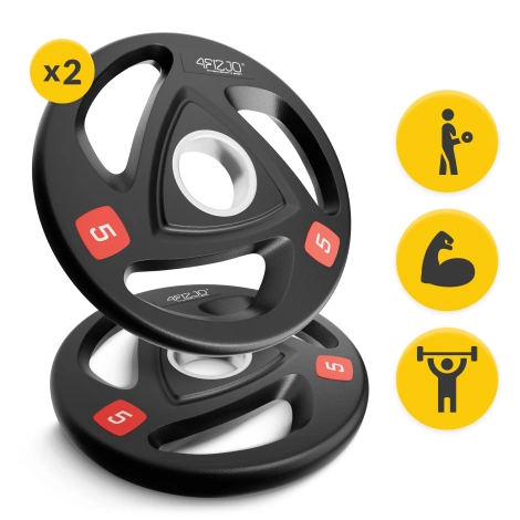 Obciążenie olimpijskie 2 x 5 kg