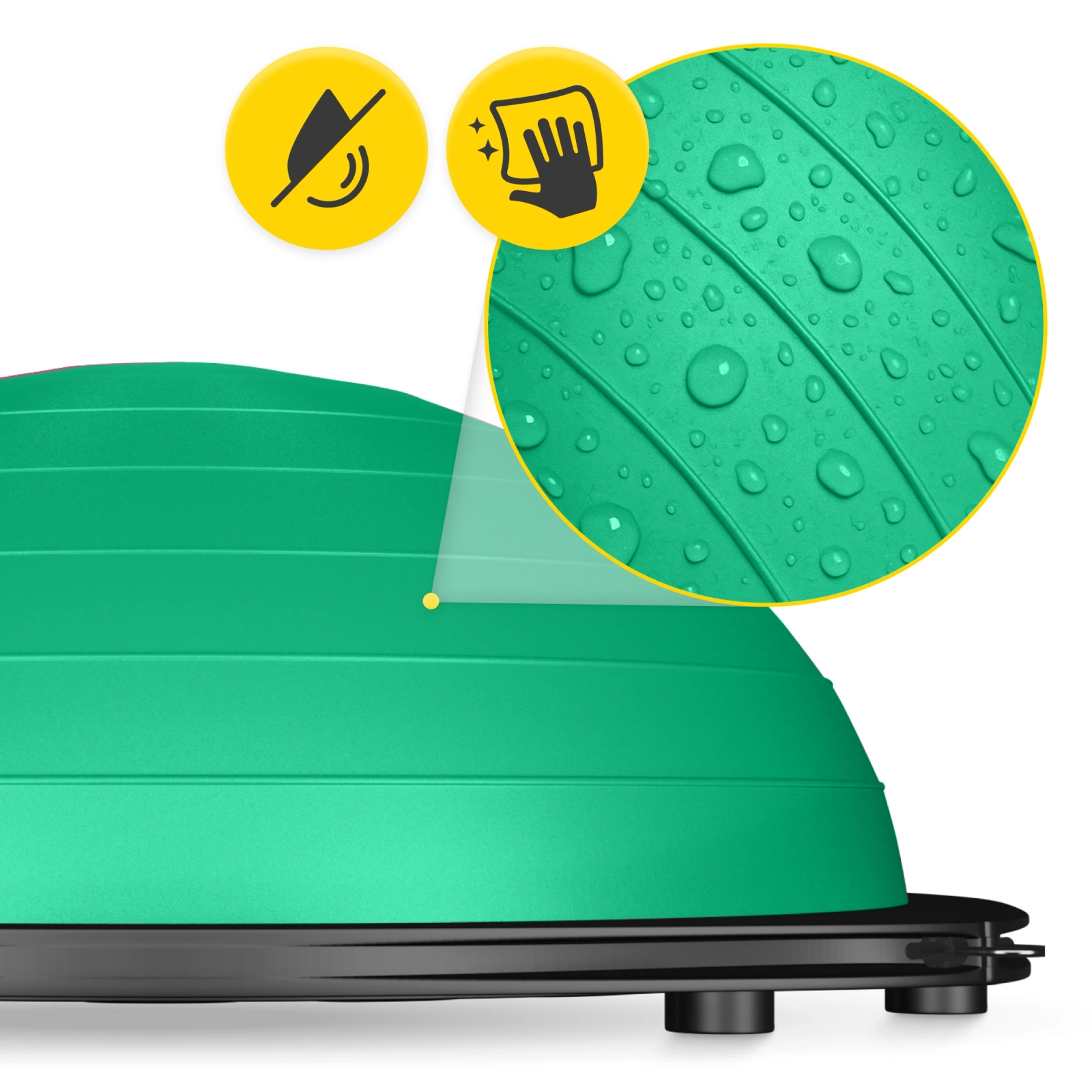 polpilka pilka rownowazna bosu do balansowania do cwiczen