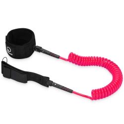 Linka bezpieczeństwa do deski SUP TSUNAMI różowa