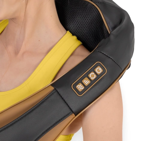 Masażer do karku i szyi SHIATSU PRO+ złoty