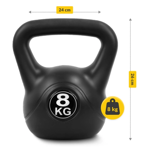 Kettlebell odważnik do ćwiczeń 8 kg