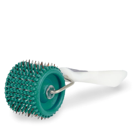 Wałek wieloigłowy do masażu twarzy Lyapko 3,5 bez niklu zielony