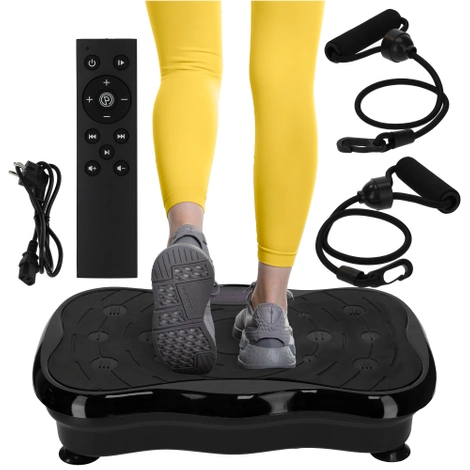 Platforma wibracyjna do ćwiczeń ULTRA+ czarna