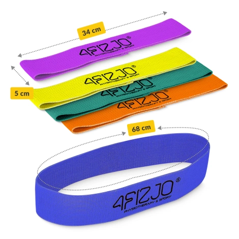 Zestaw 5 gum materiałowych FLEX BAND