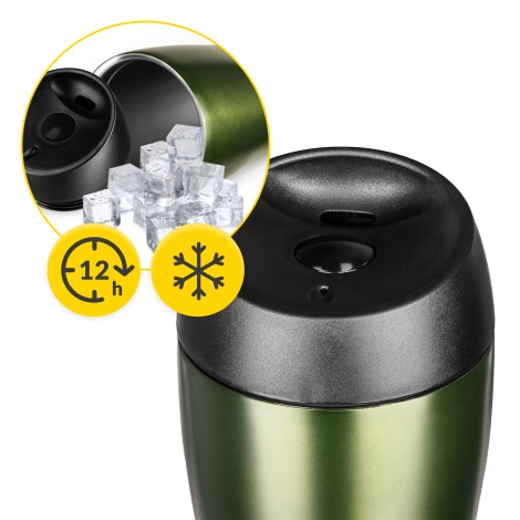 Kubek termiczny Mountain Goat TRAVEL 380 ml zielony