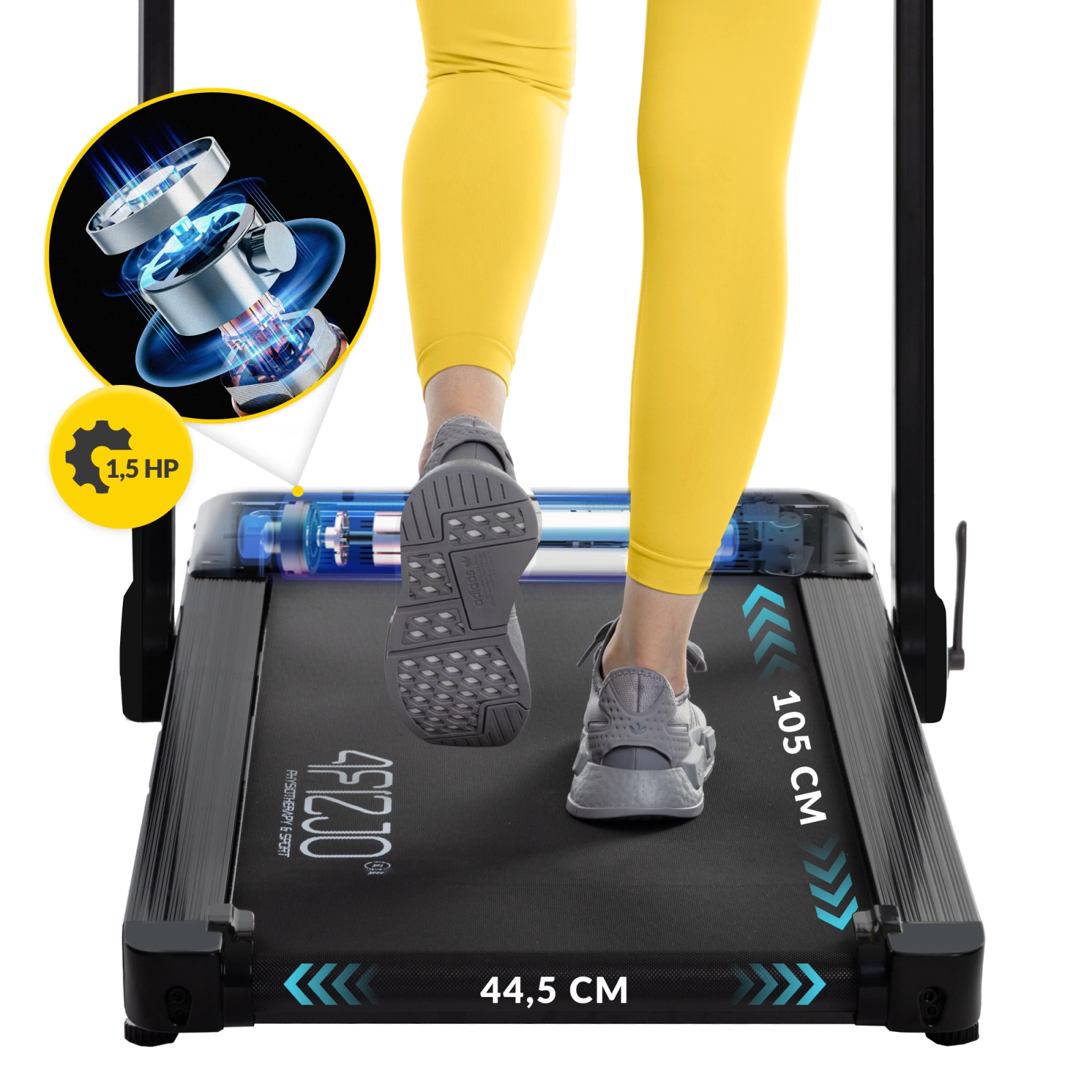 bieznia elektryczna domowa do biurka skladana mocna mala