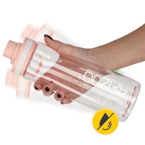 Butelka sportowa na wodę 850 ml różowa