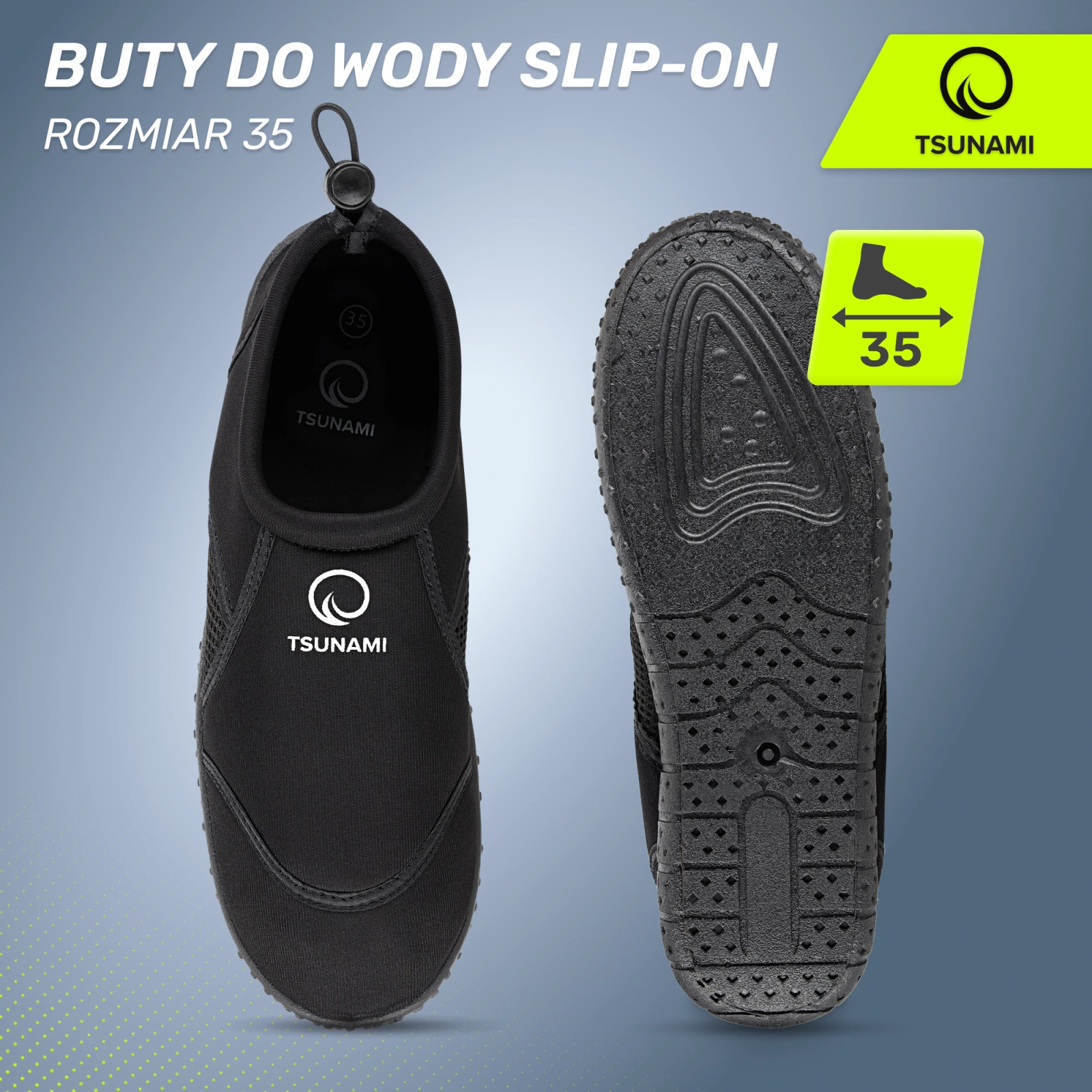 buty do wody elastyczne antypoślizgowe gumowe