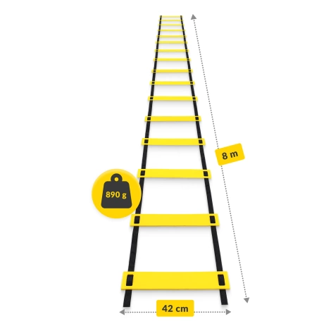 Drabinka treningowa piłkarska 8 m