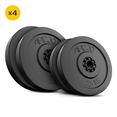 Zestaw obciążeń bitumicznych 2 x 2,5 kg i 2 x 5 kg