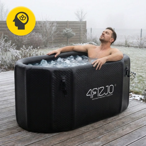 Dmuchana wanna lodowa do morsowania drop-stitch owalna