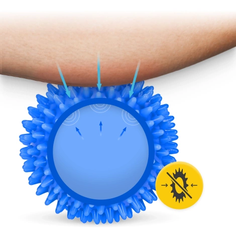 Piłka do masażu z kolcami SPIKE+ 8 cm