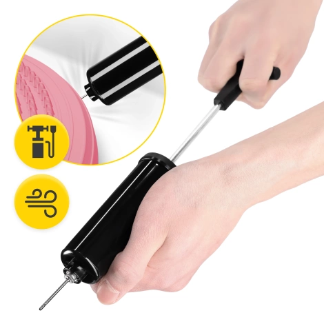 Poduszka sensomotoryczna MED+ 33 cm różowa