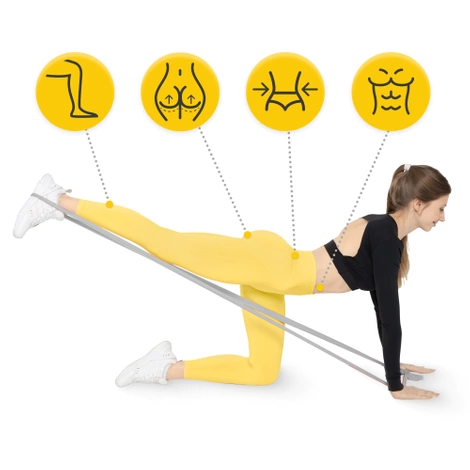 Taśma rehabilitacyjna FLAT BAND 15-25 kg