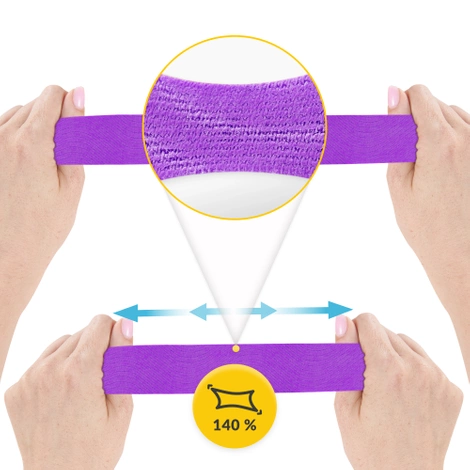 Taśma do kinesiotapingu 5 cm x 5 m