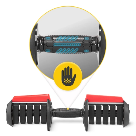 Regulowany hantel i sztanga 2w1 PREMIUM 2,5-40 kg