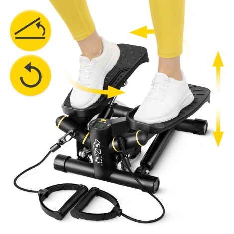 Kompaktowy mini stepper skrętny LITE z ekspanderami