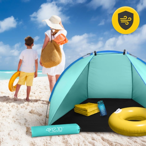 Namiot plażowy PRO jasnoniebieski
