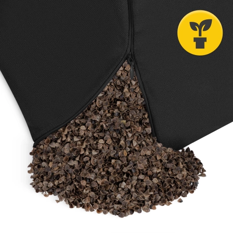 Poduszka do medytacji ZAFU półksiężyc czarna