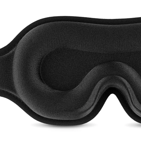 Jedwabna opaska na oczy do spania 3D