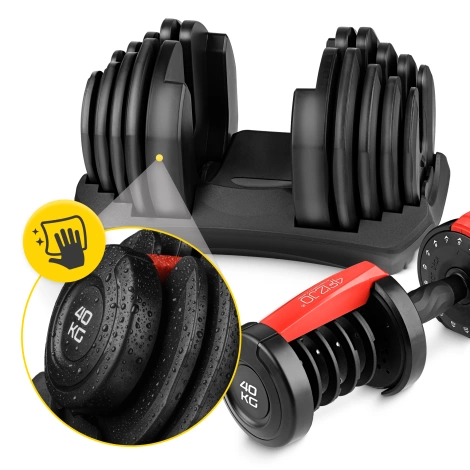 Hantel regulowany do ćwiczeń PRO 40 kg