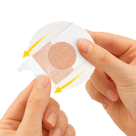 Plastry na sensor CGM dla diabetyków