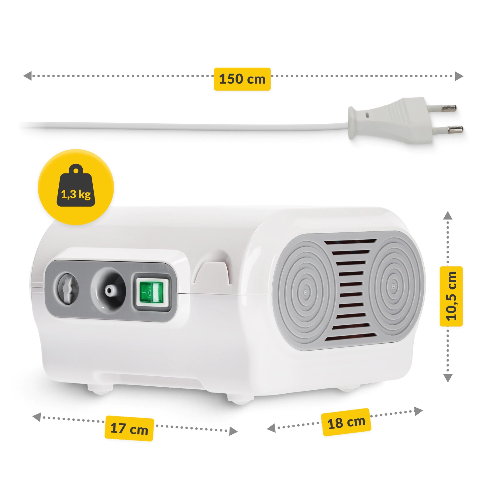 inhalator nebulizator kompresorowy siateczkowy do domu