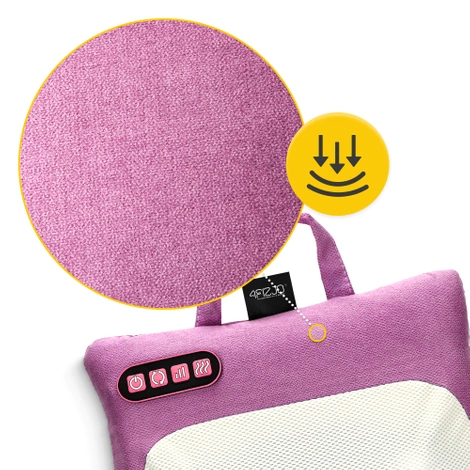 Poduszka masująca podgrzewana LITE różowa