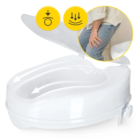 Nasadka toaletowa podwyższająca 10 cm