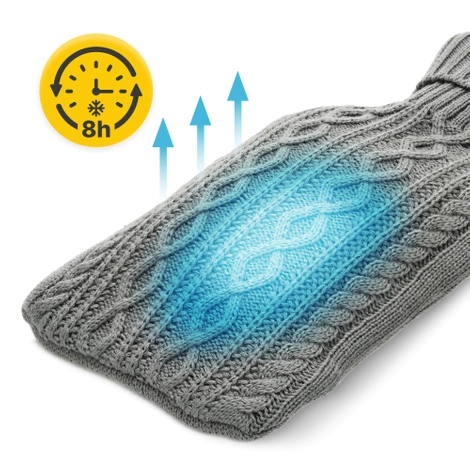 Termofor gumowy w pokrowcu SWETEREK 2 litry