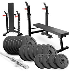 Zestaw kulturystyczny 120 kg