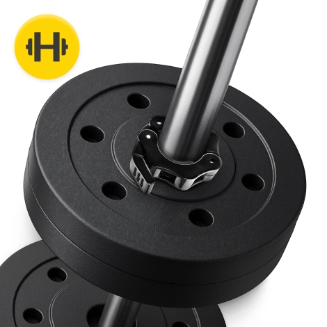 Zaciski szybkozaciskowe QR do gryfu 25 mm 2 szt. - czarne