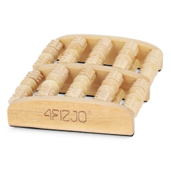 Drewniany wałek do masażu stóp profilowany