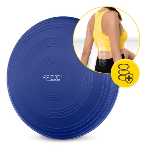 Poduszka sensomotoryczna MED+ 33 cm granatowa