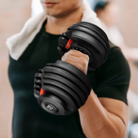 Hantel regulowany do ćwiczeń PRO 24 kg