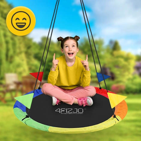 Huśtawka ogrodowa dla dzieci L Bocianie Gniazdo 100 cm