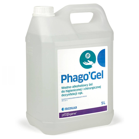 Preparat do dezynfekcji rąk Medilab Phago'Gel 5 L